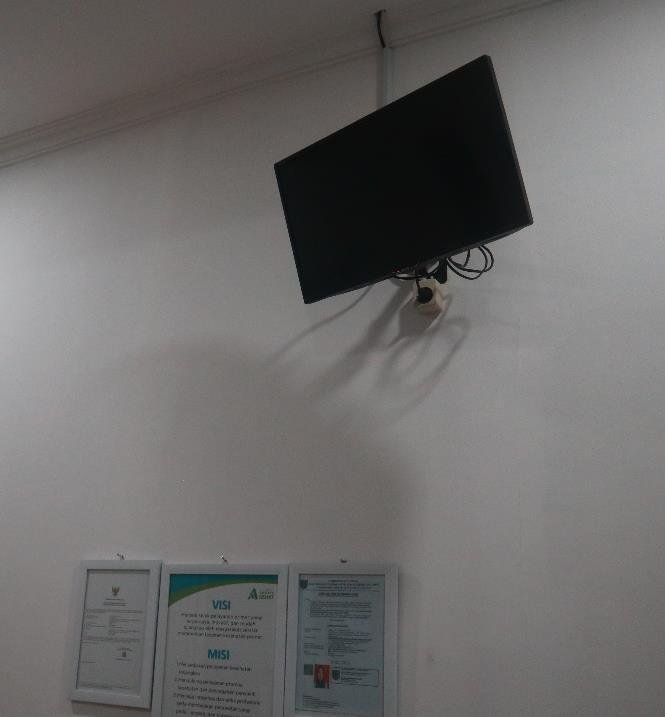 Media Informasi Ruang Tunggu KPRJ Andani Sehat