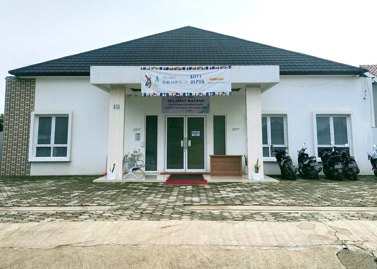Tampak Depan KPRJ Andani Sehat